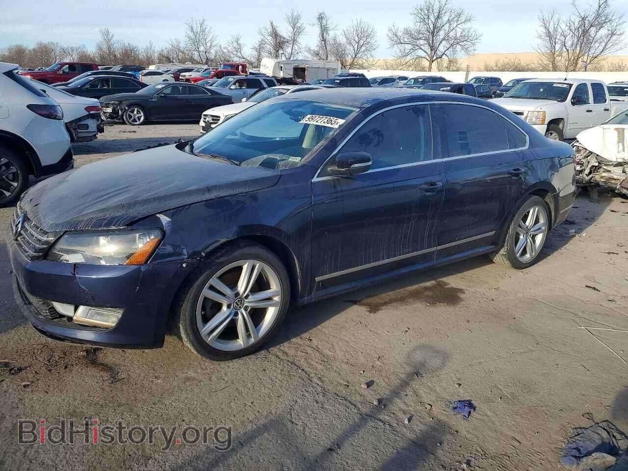 Photo 1VWCN7A34CC109223 - VOLKSWAGEN PASSAT 2012
