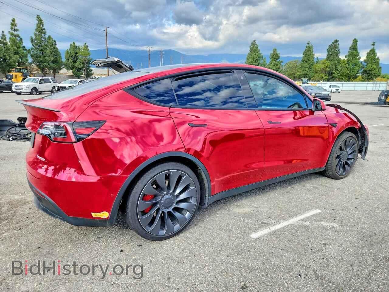 2022 TESLA MODEL Y - VIN: 7SAYGDEF2NF441966 - Фото 3
