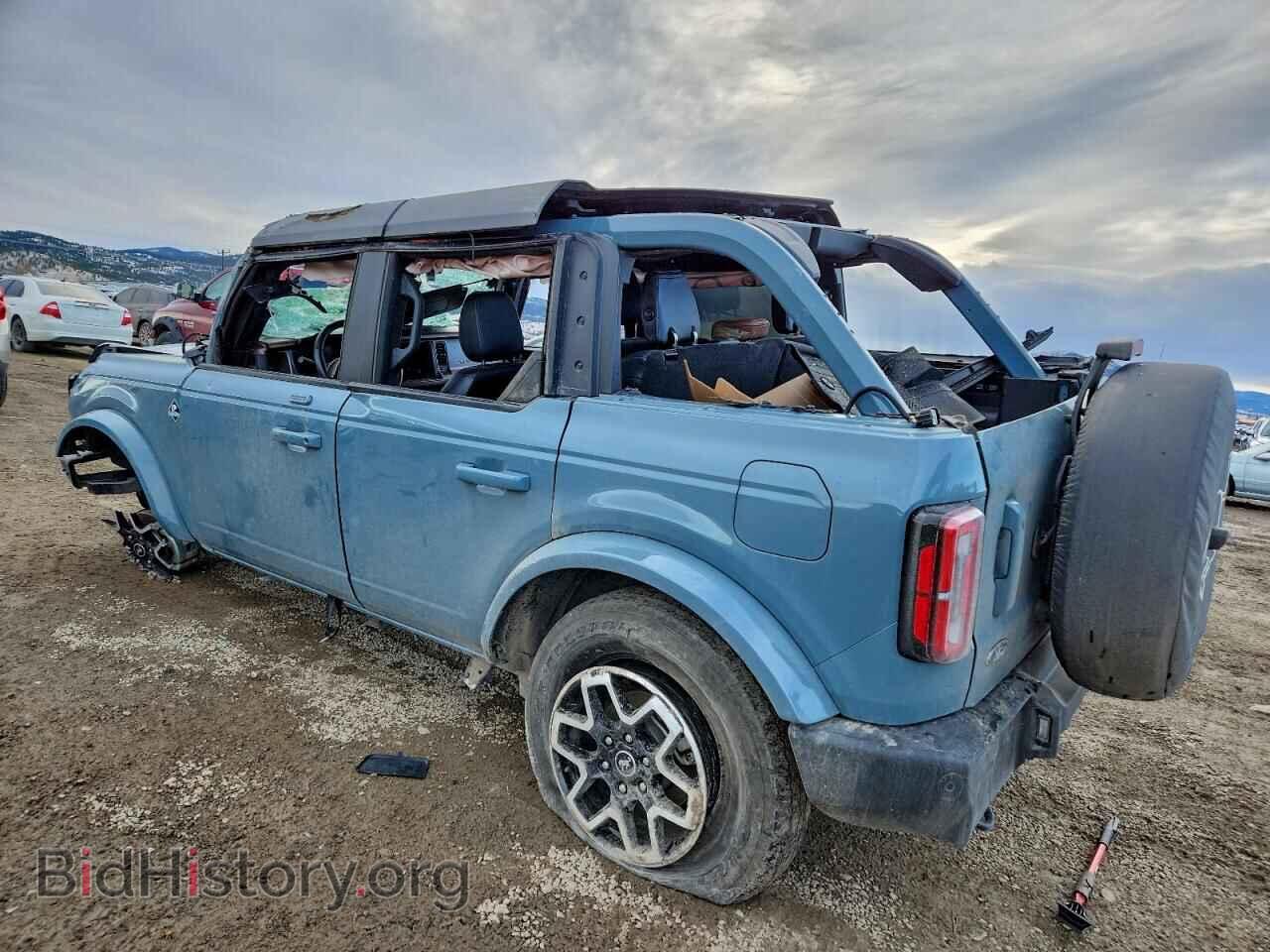 2022 FORD BRONCO - VIN: 1FMEE5DP4NLB23345 - Фото 2