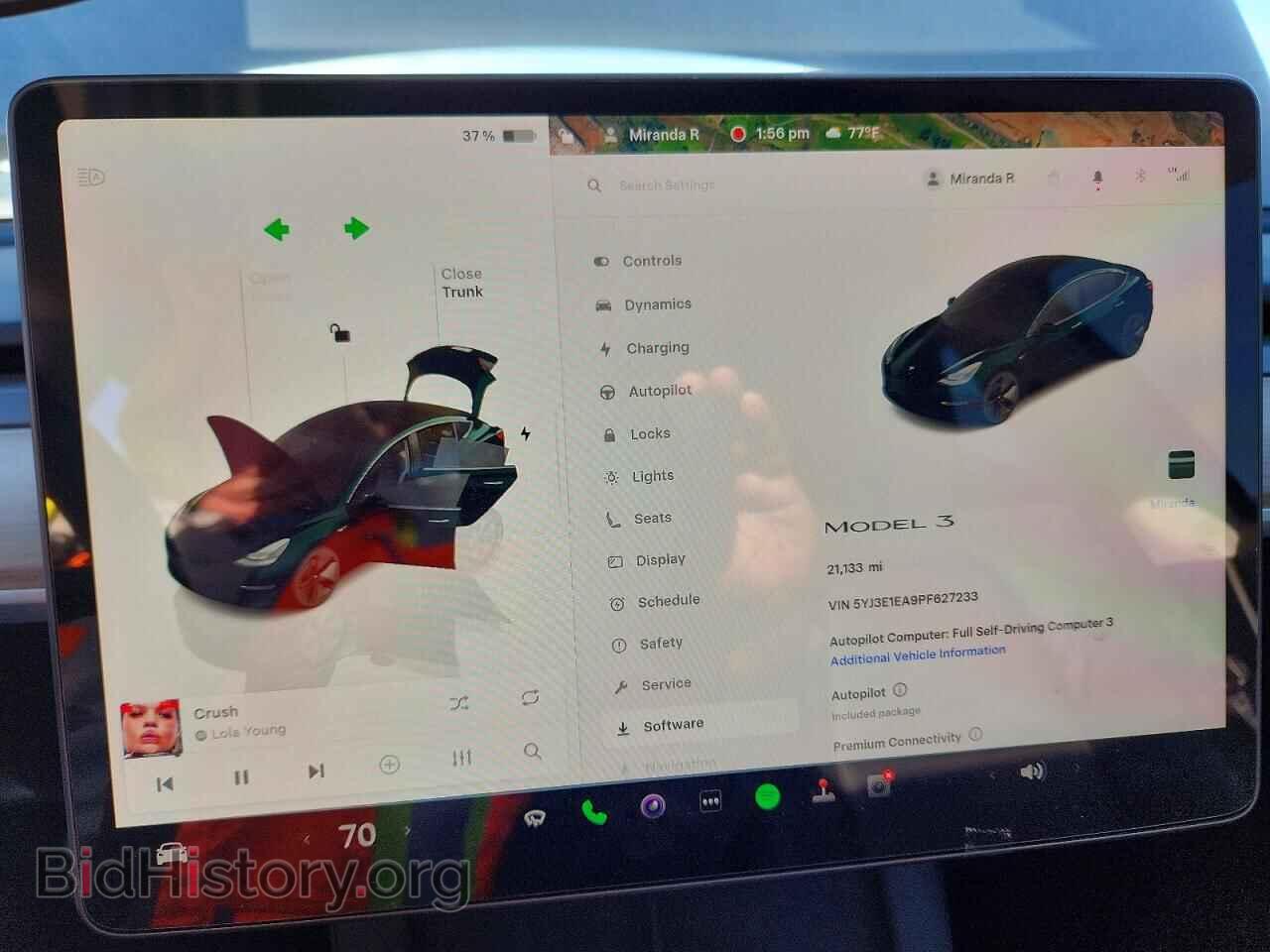 2023 TESLA MODEL 3 - VIN: 5YJ3E1EA9PF627233 - Фото 9
