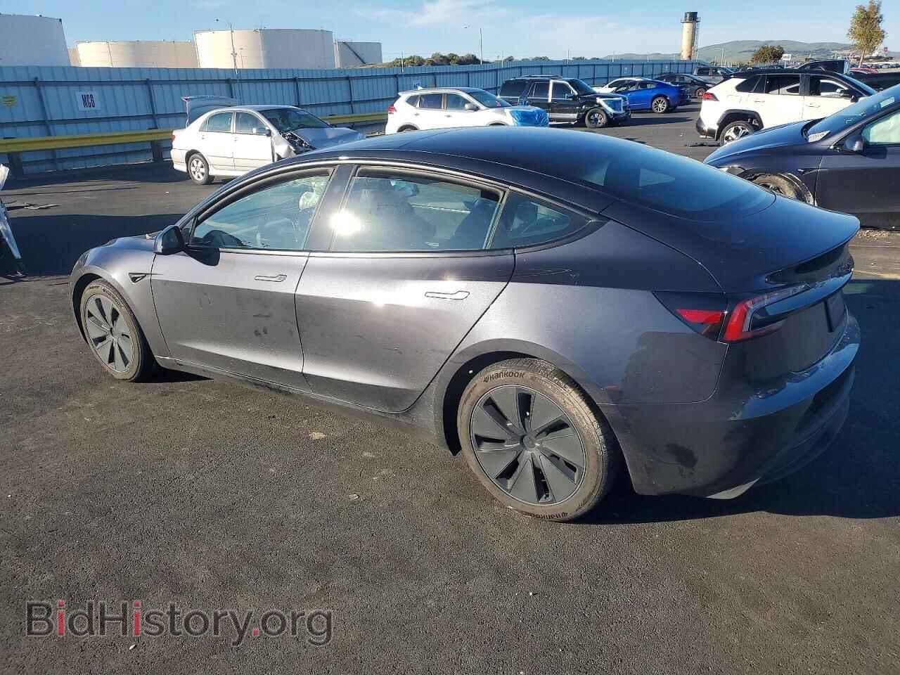 2024 TESLA MODEL 3 - VIN: 5YJ3E1EB9RF834751 - Фото 2