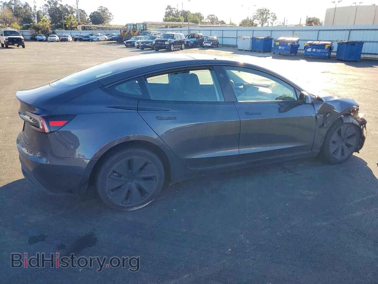 2024 TESLA MODEL 3 - VIN: 5YJ3E1EB9RF834751 - Фото 3