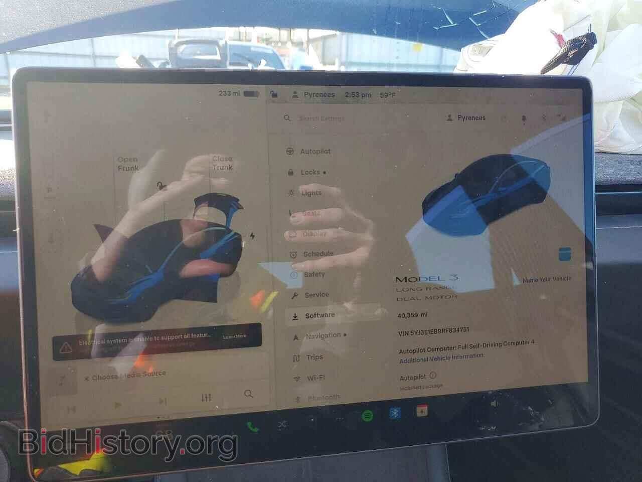 2024 TESLA MODEL 3 - VIN: 5YJ3E1EB9RF834751 - Фото 9