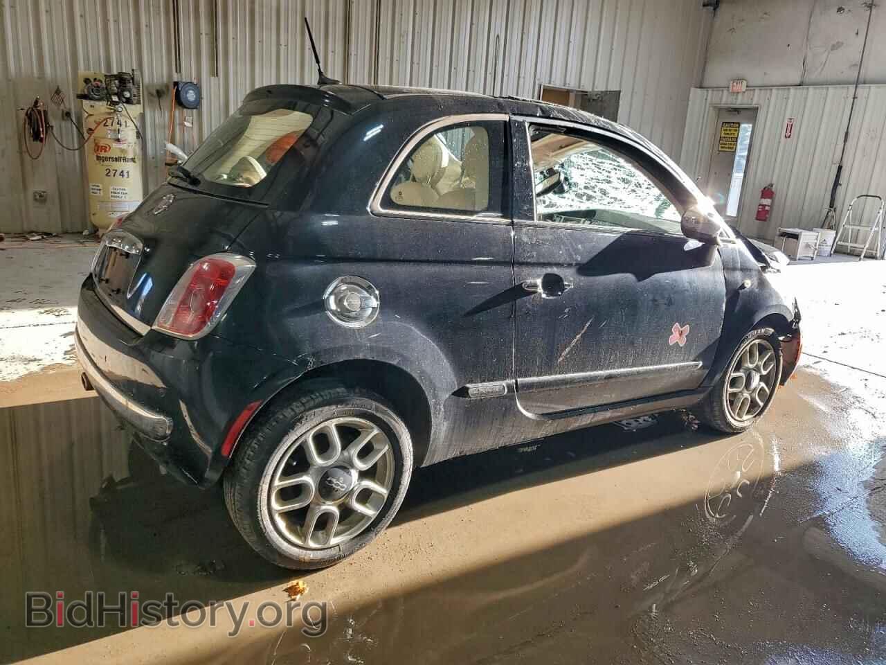 2012 FIAT 500 - VIN: 3C3CFFCR2CT110942 - Фото 3