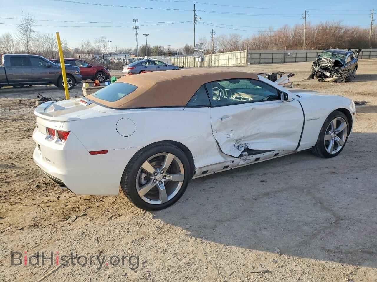 2012 CHEVROLET CAMARO - VIN: 2G1FC3D36C9106155 - Фото 3