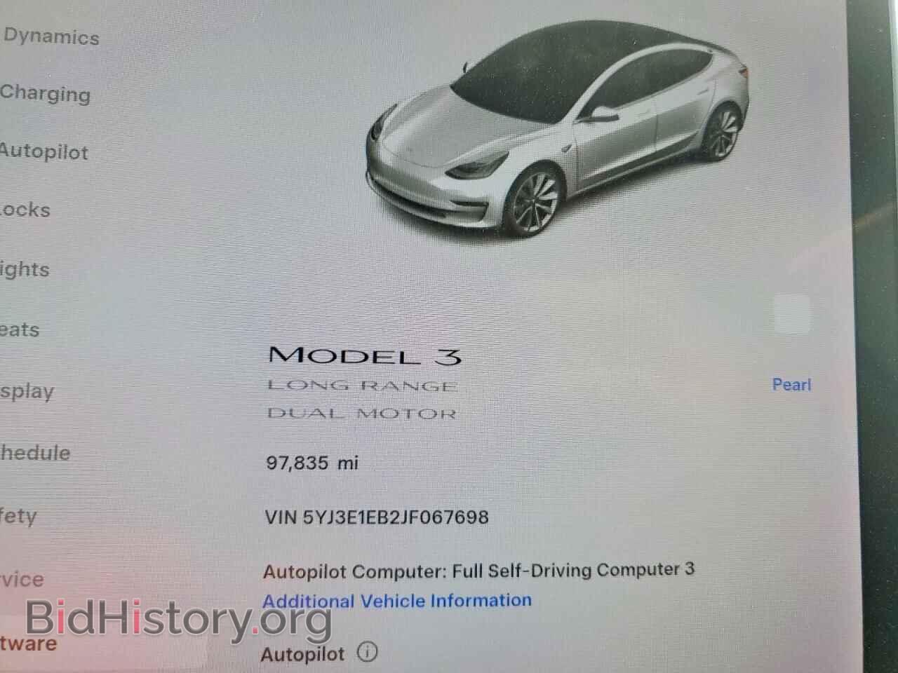 2018 TESLA MODEL 3 - VIN: 5YJ3E1EB2JF067698 - Фото 9