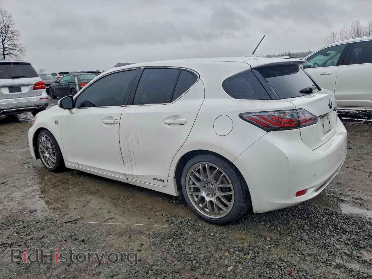 2012 LEXUS CT 200 - VIN: JTHKD5BH2C2050757 - Фото 2