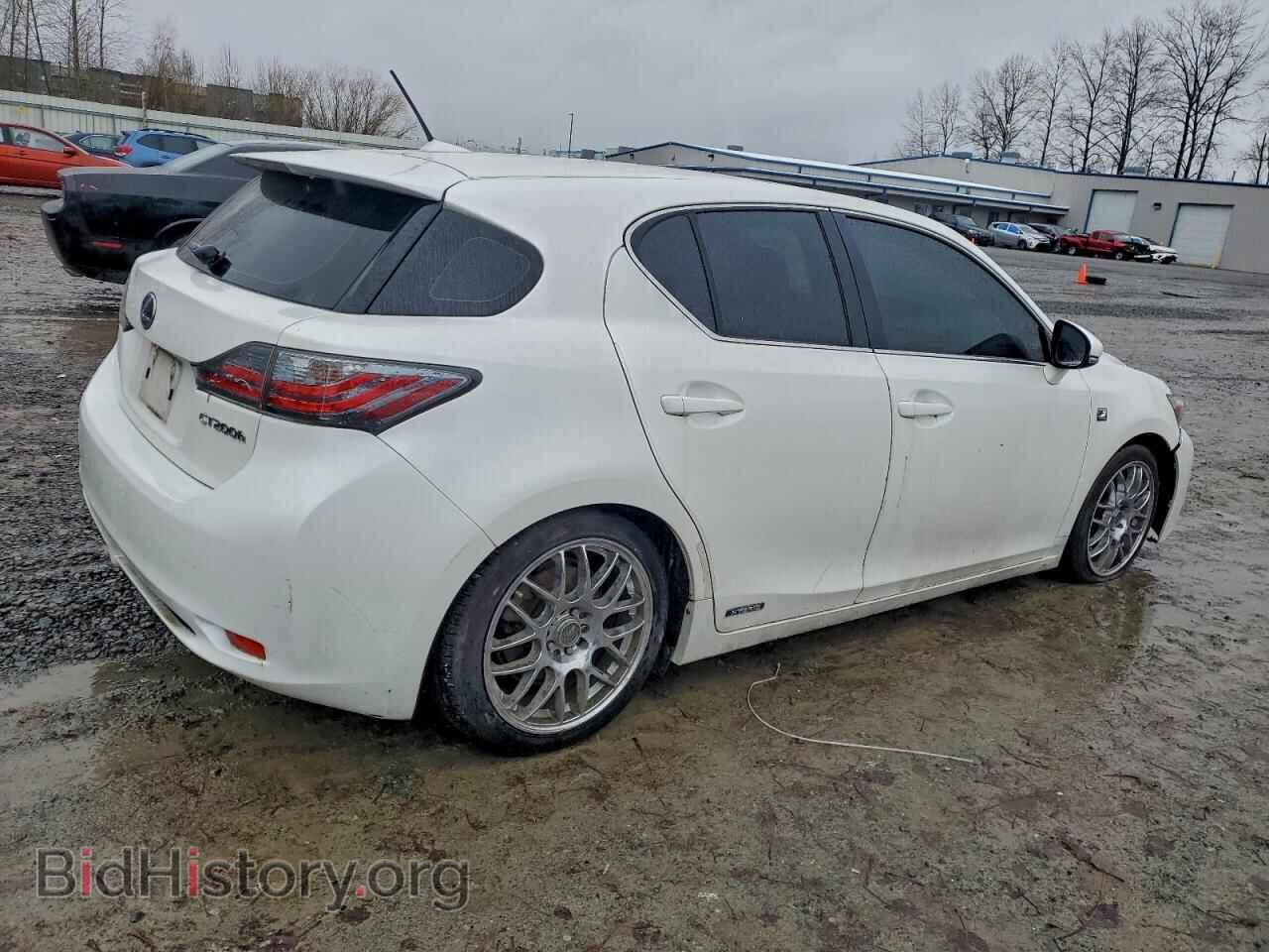 2012 LEXUS CT 200 - VIN: JTHKD5BH2C2050757 - Фото 3