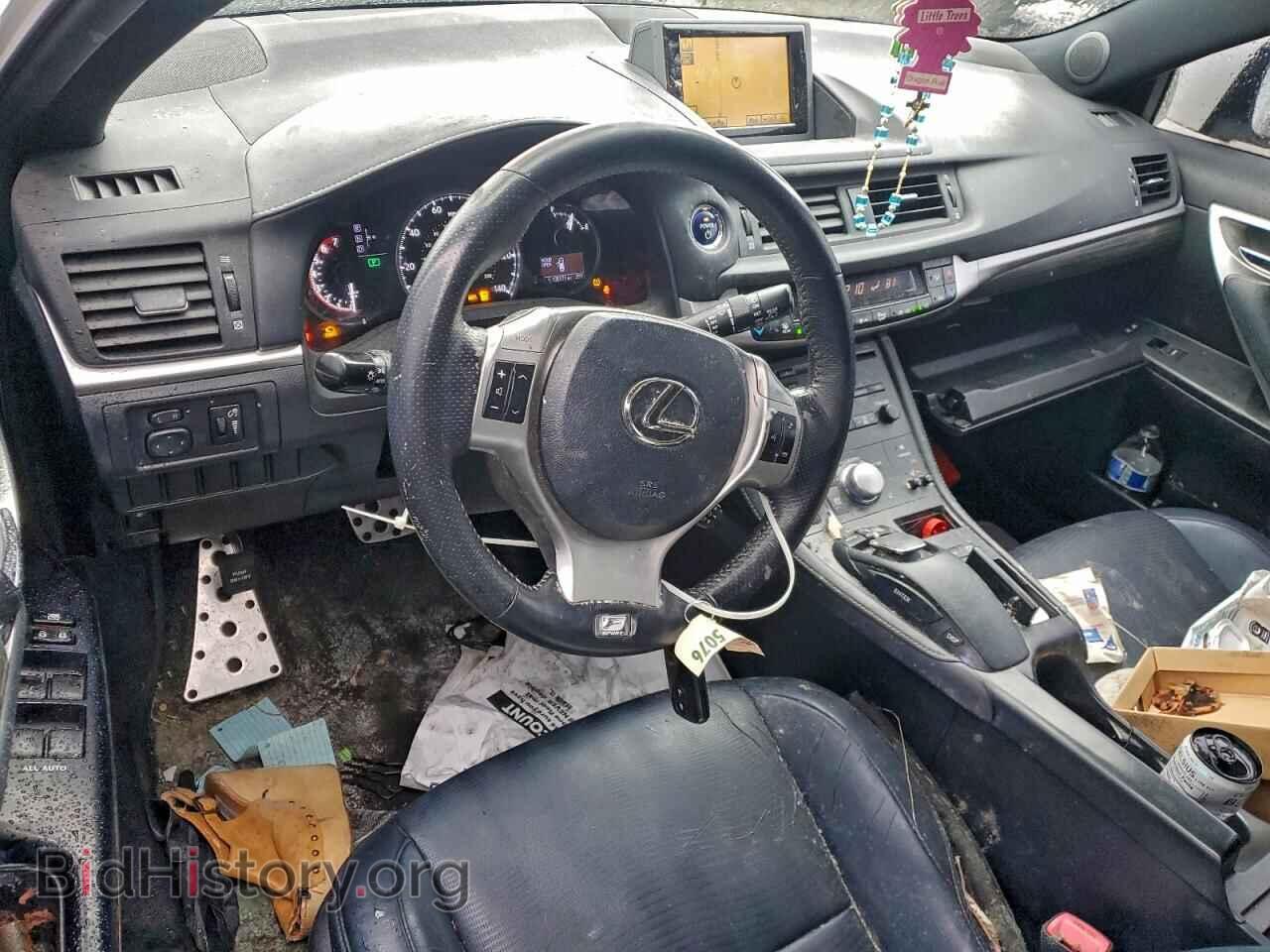 2012 LEXUS CT 200 - VIN: JTHKD5BH2C2050757 - Фото 8