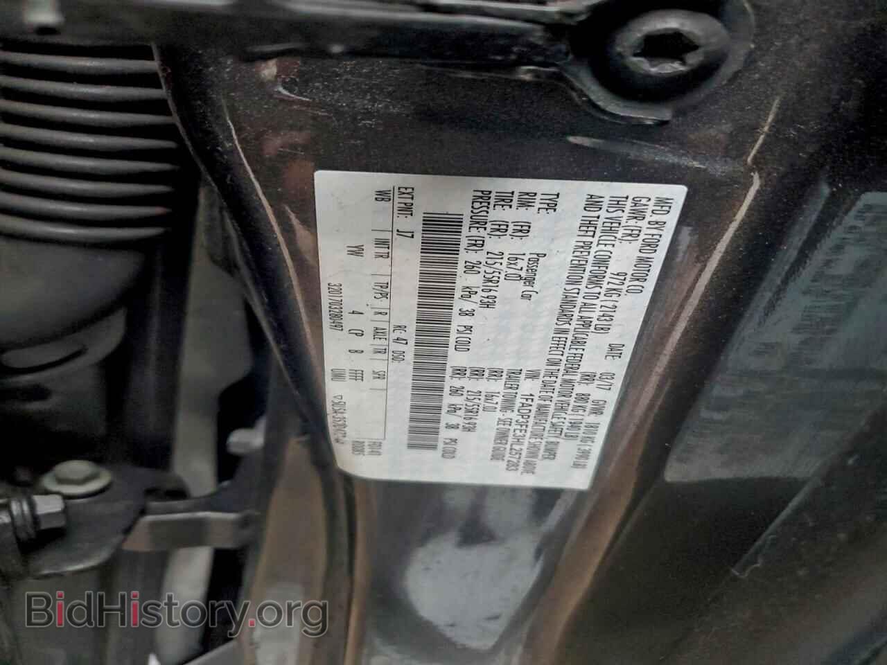 2017 FORD FOCUS - VIN: 1FADP3FE3HL257283 - Фото 12