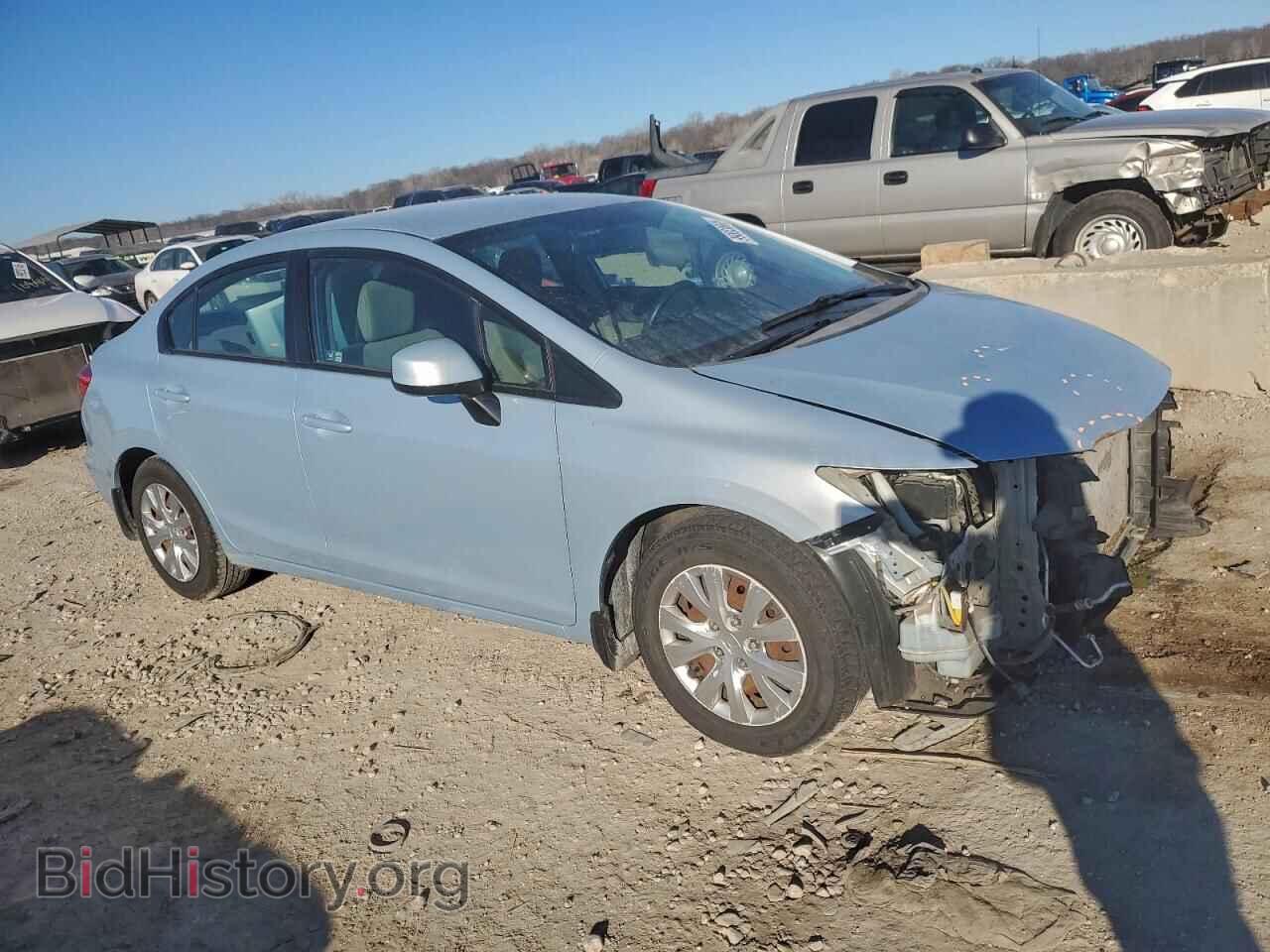 2012 HONDA CIVIC - VIN: 19XFB2F58CE005641 - Фото 4