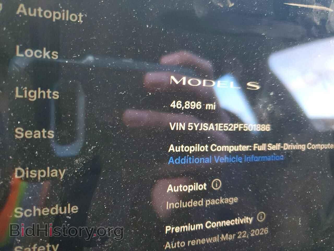 2023 TESLA MODEL S - VIN: 5YJSA1E52PF501886 - Photo 9