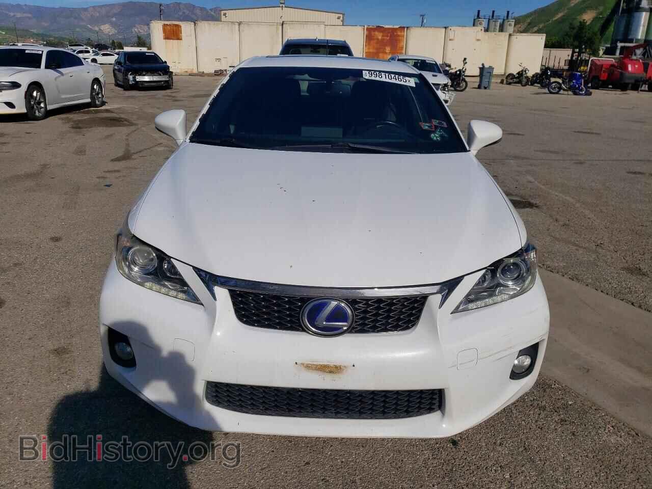 2013 LEXUS CT 200 - VIN: JTHKD5BH3D2167023 - Фото 5
