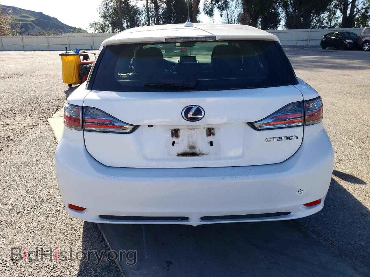 2013 LEXUS CT 200 - VIN: JTHKD5BH3D2167023 - Фото 6