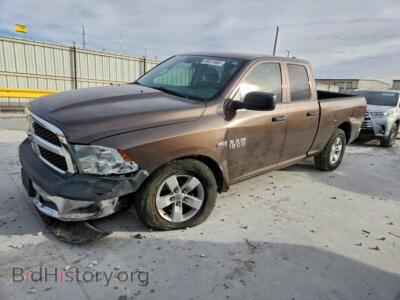 2018 RAM 1500 ST, brown — VIN 1C6RR7FT0JS309343, Copart