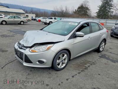 2014 Ford FOCUS SE, серебристый — VIN 1FADP3F29EL282285, Copart