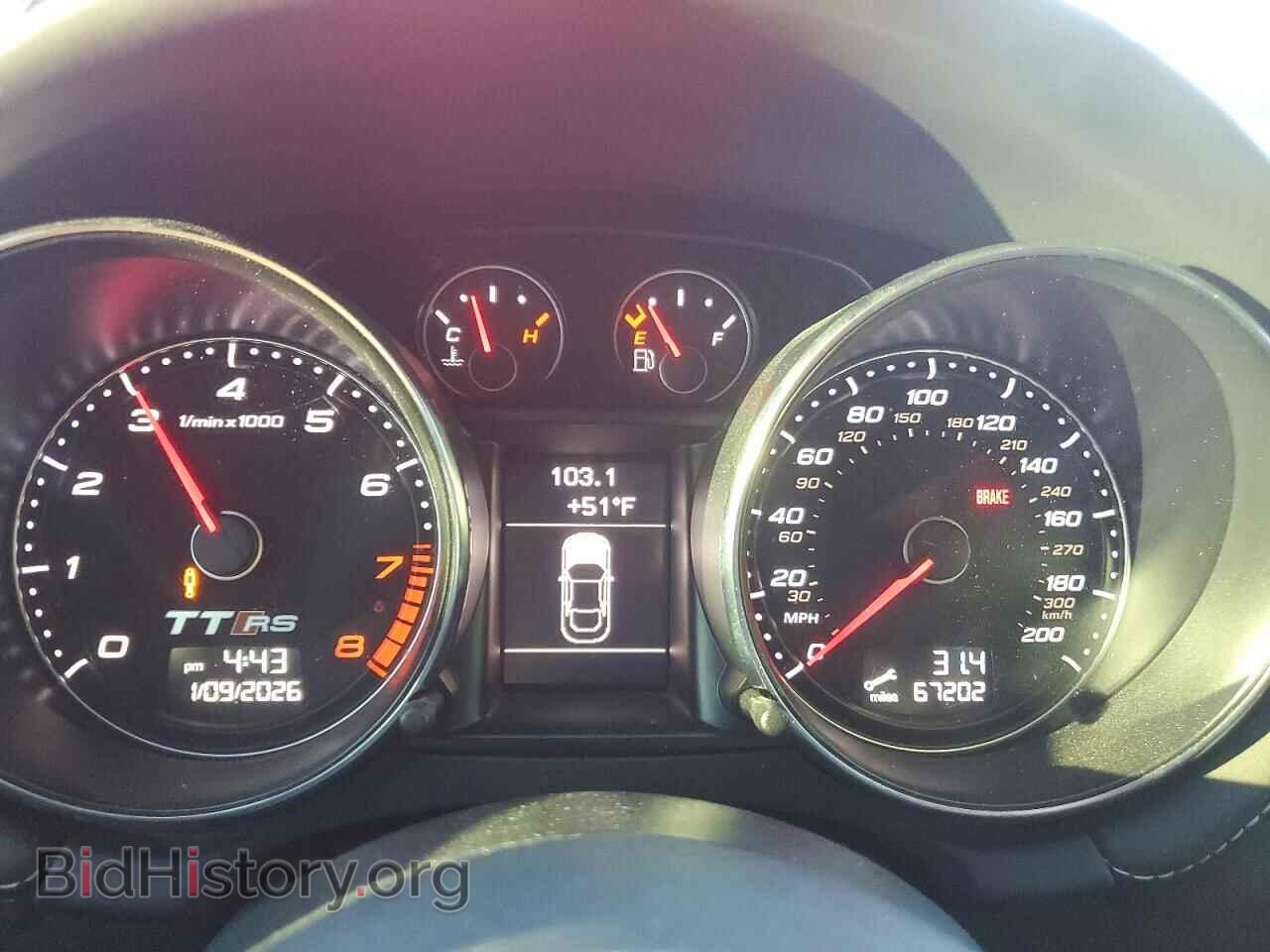 2012 AUDI TT - VIN: TRUB3AFK9C1900981 - Фото 9