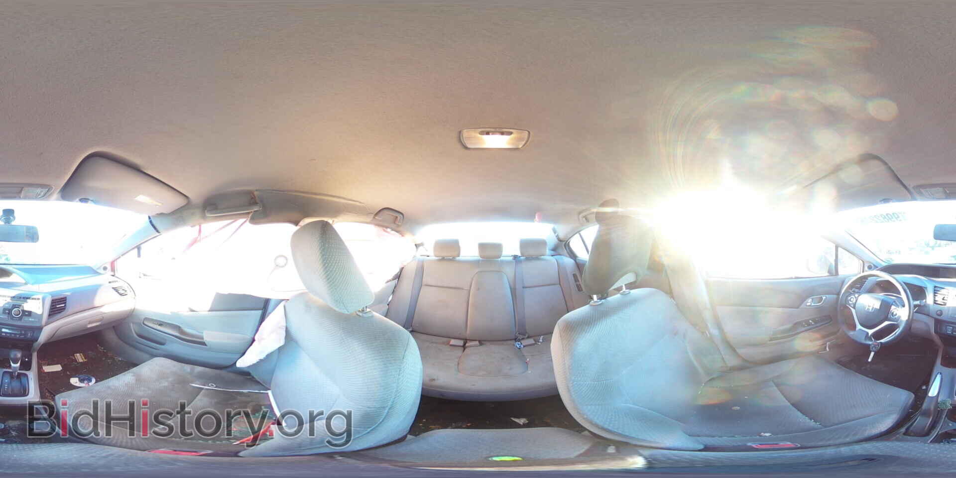 2012 HONDA CIVIC - VIN: JHMFB4F22CS006930 - Фото 14