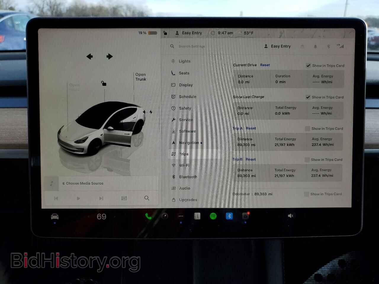 2022 TESLA MODEL 3 - VIN: 5YJ3E1EAXNF326953 - Фото 9
