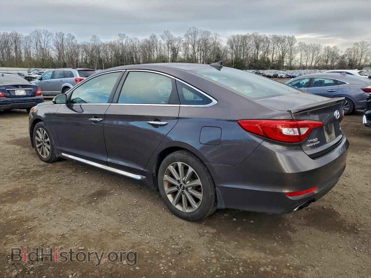 2017 HYUNDAI SONATA - VIN: 5NPE34AF6HH465310 - Фото 2