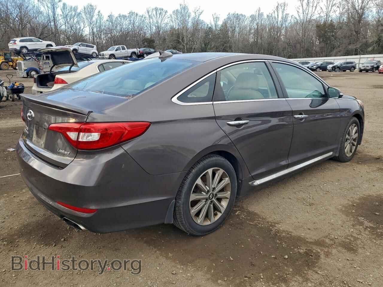 2017 HYUNDAI SONATA - VIN: 5NPE34AF6HH465310 - Фото 3