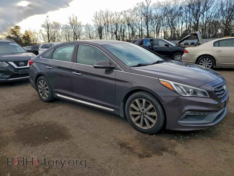 2017 Hyundai SONATA (VIN 5NPE34AF6HH465310) — фото 4 из 12