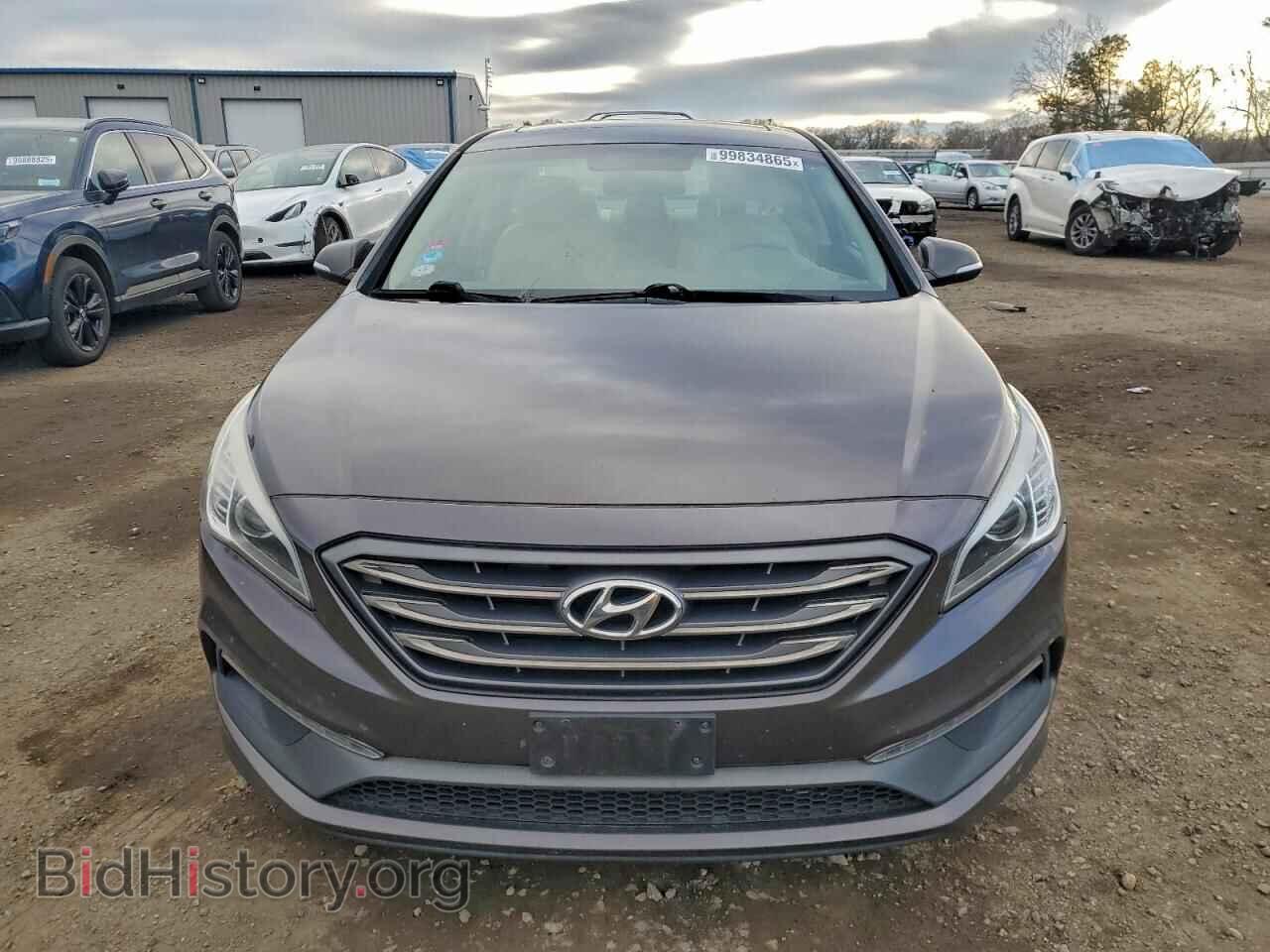 2017 HYUNDAI SONATA - VIN: 5NPE34AF6HH465310 - Фото 5