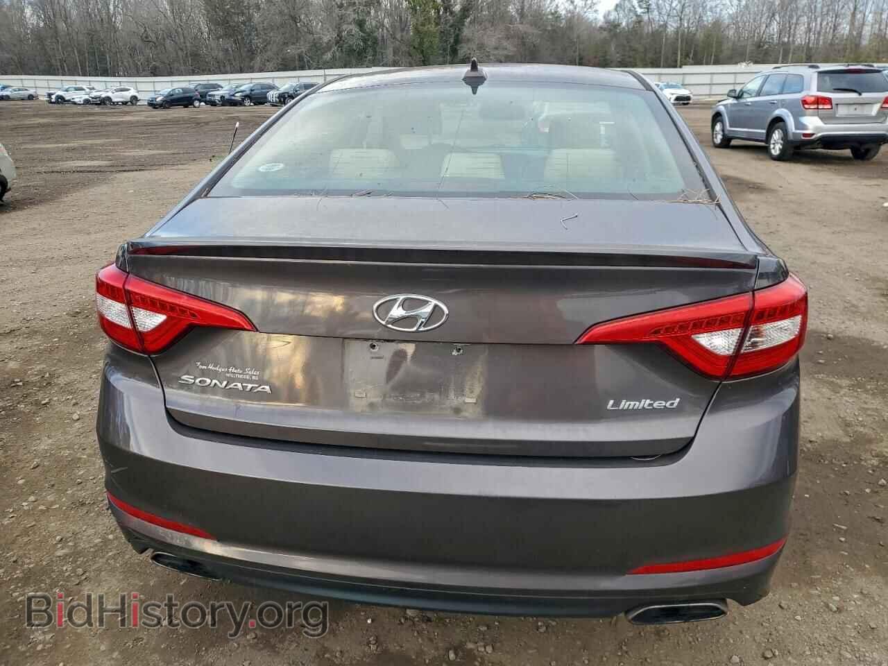 2017 HYUNDAI SONATA - VIN: 5NPE34AF6HH465310 - Фото 6