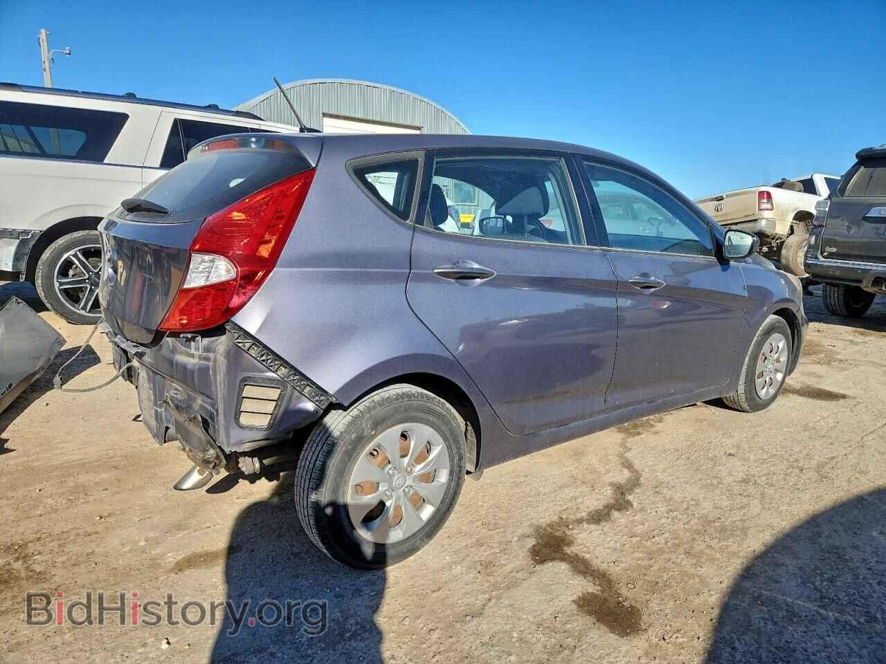 2016 HYUNDAI ACCENT - VIN: KMHCT5AE0GU261137 - Фото 3