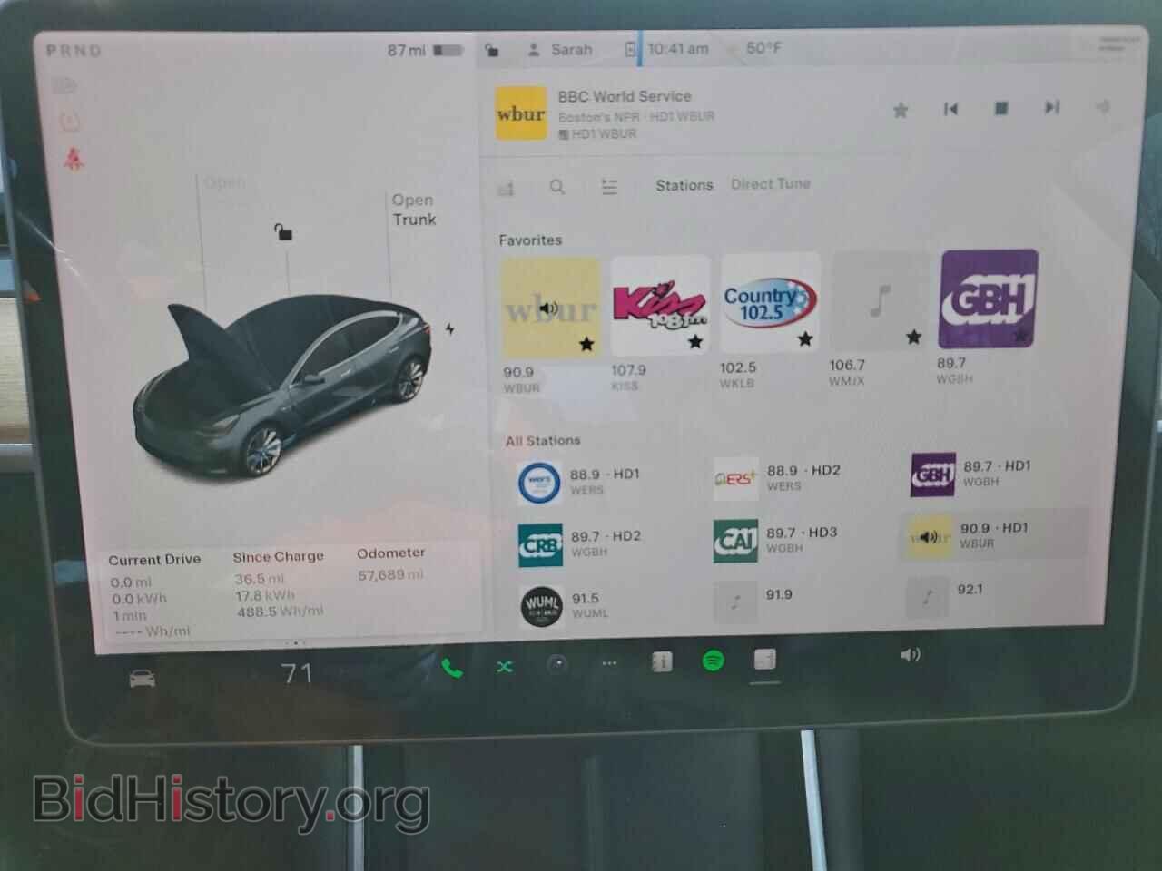2018 TESLA MODEL 3 - VIN: 5YJ3E1EB5JF121110 - Фото 9