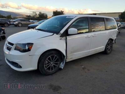 2019 Dodge CARAVAN GT, white — VIN 2C4RDGEG6KR616420, Copart