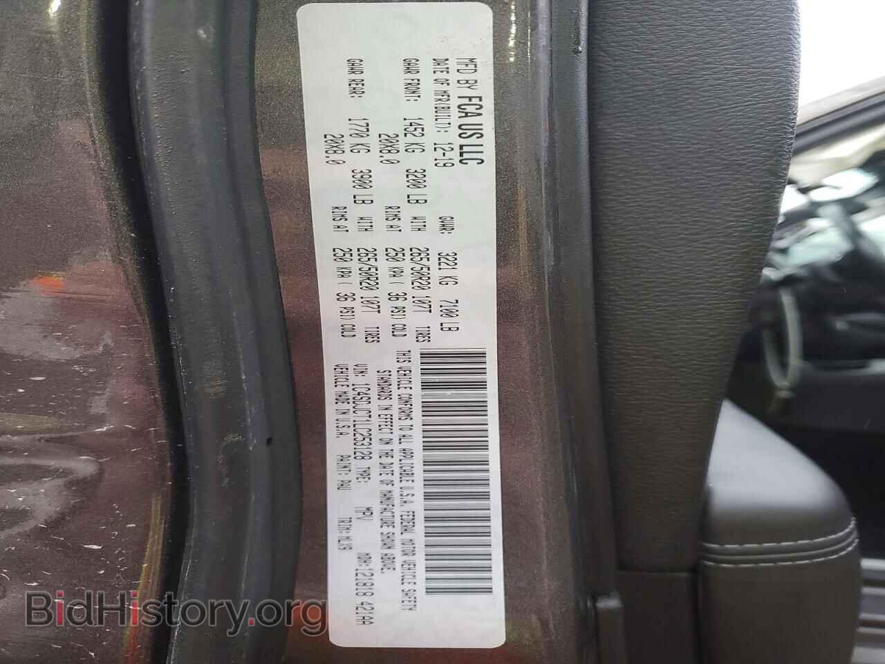 2020 DODGE DURANGO - VIN: 1C4SDJCT1LC253128 - Photo 13