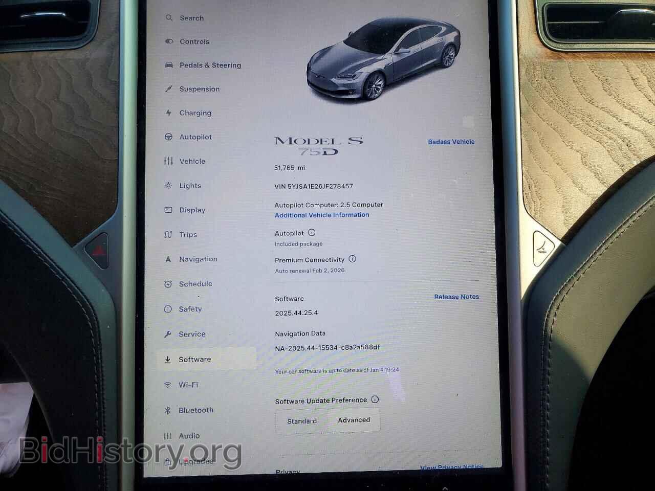 2018 TESLA MODEL S - VIN: 5YJSA1E26JF278457 - Photo 9