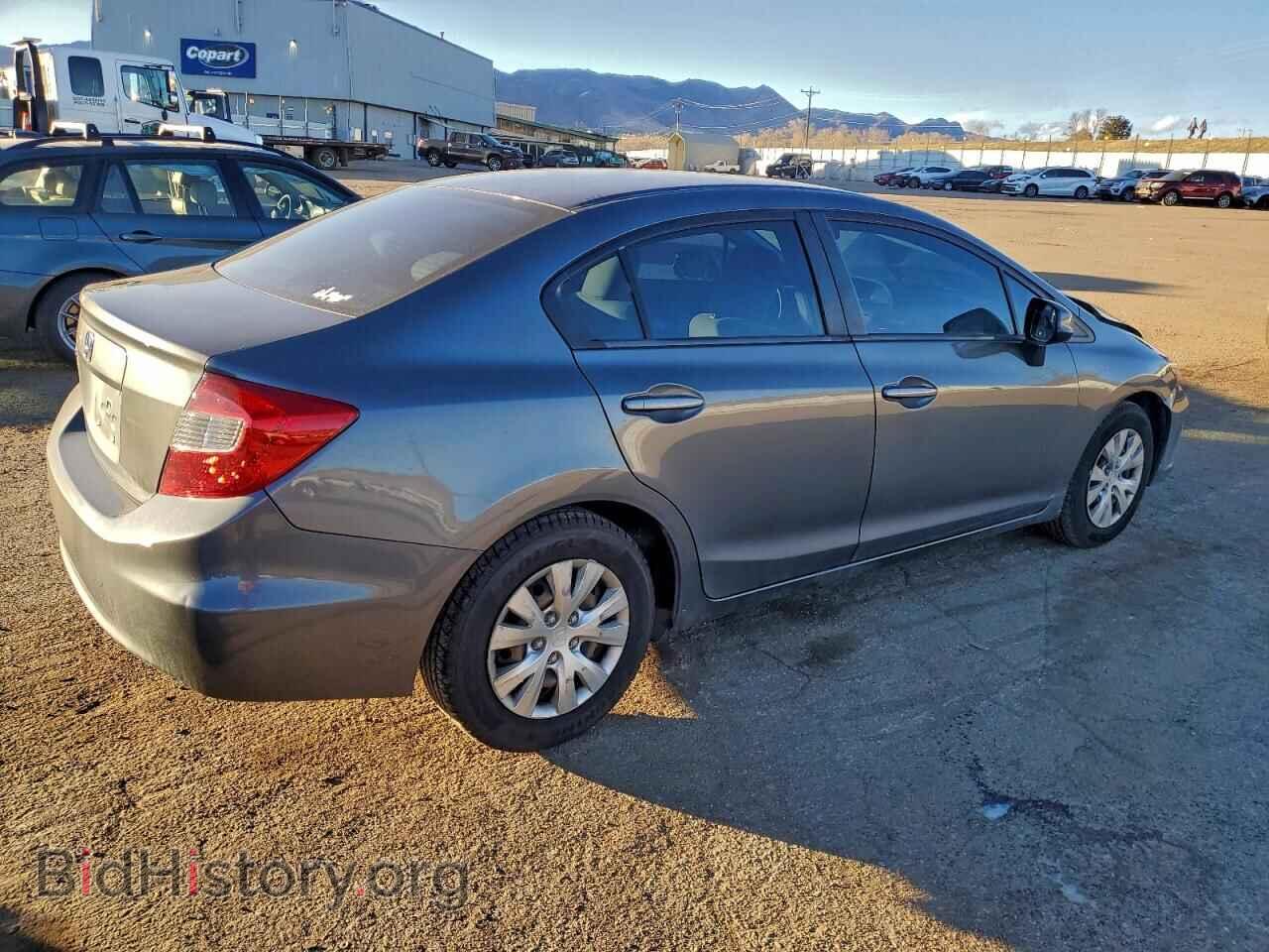2012 HONDA CIVIC - VIN: 19XFB2F51CE085607 - Фото 3