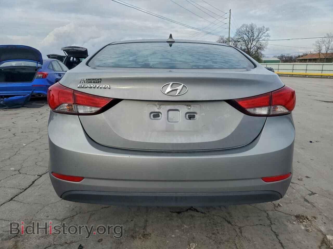 2014 HYUNDAI ELANTRA - VIN: KMHDH4AEXEU204621 - Фото 6