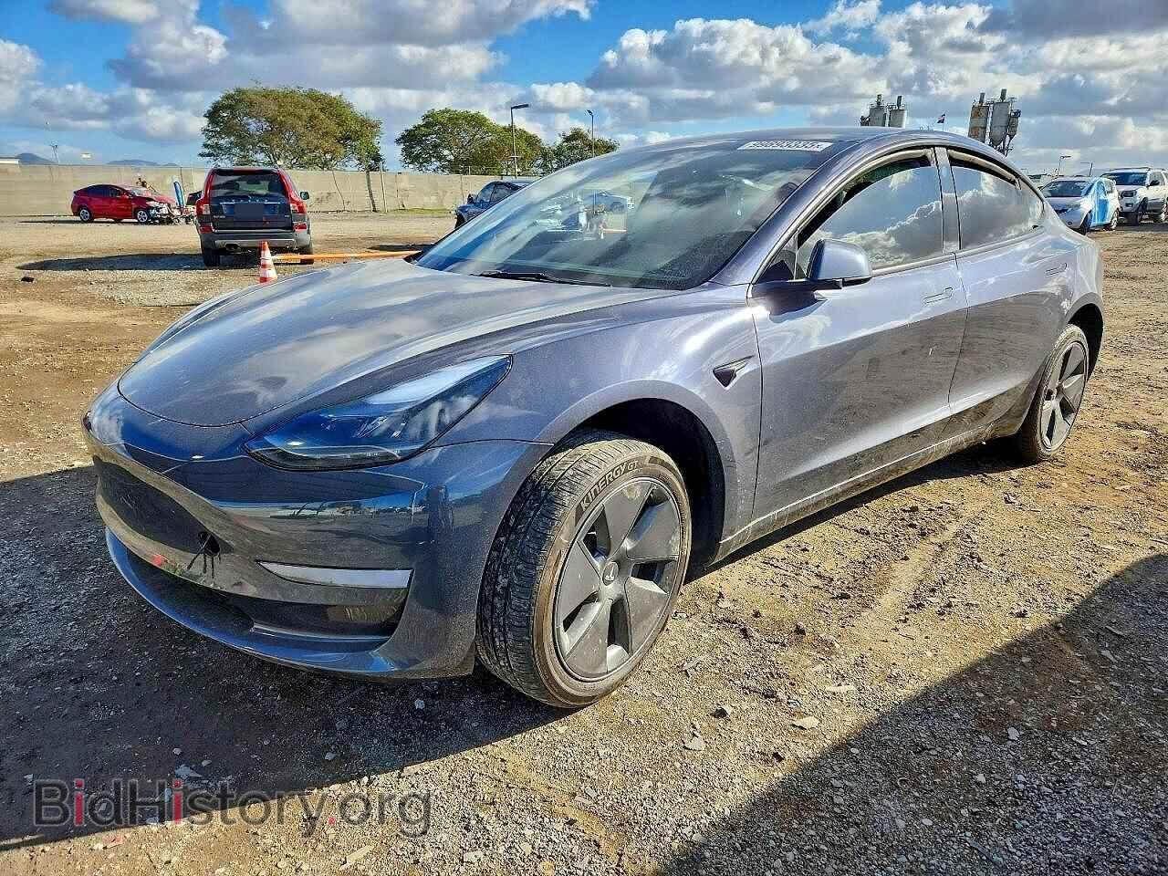 Фотография 5YJ3E1EB0PF593272 - TESLA MODEL 3 2023