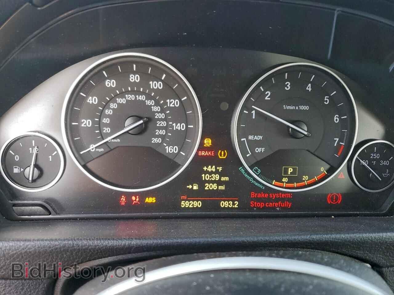 2014 BMW 3 SERIES - VIN: WBA3B5C52EP541722 - Фото 9