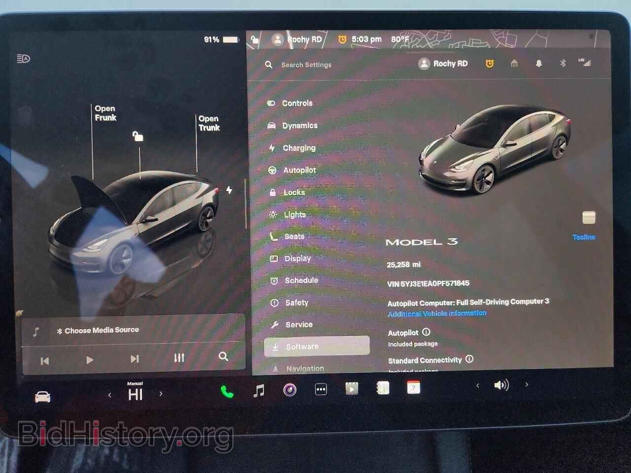 2023 TESLA MODEL 3 - VIN: 5YJ3E1EA0PF571845 - Photo 9