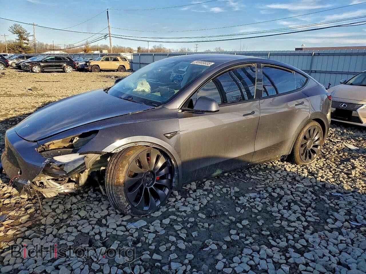 Фотография 7SAYGDEF4NF494748 - TESLA MODEL Y 2022
