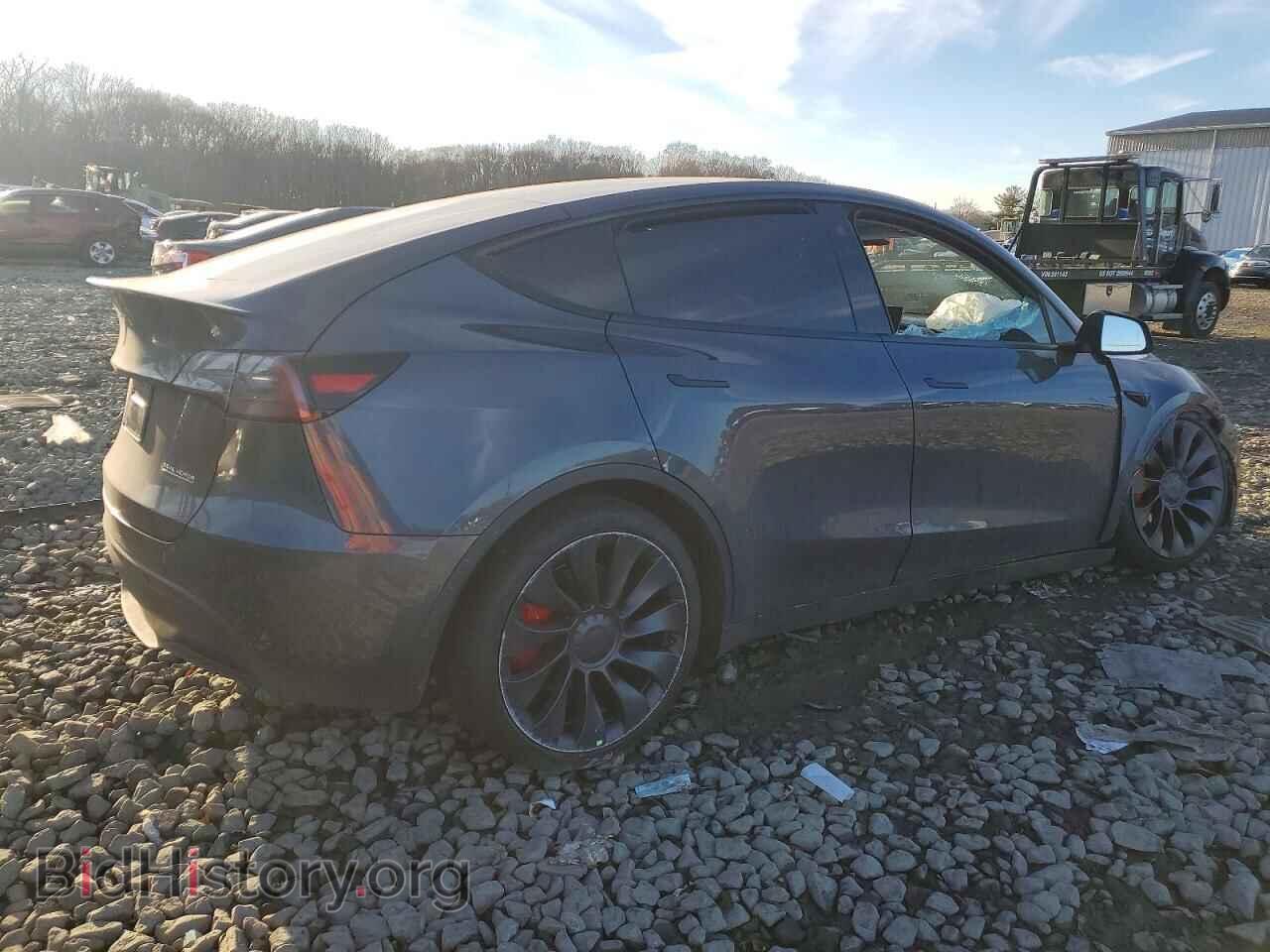 2022 TESLA MODEL Y - VIN: 7SAYGDEF4NF494748 - Фото 3