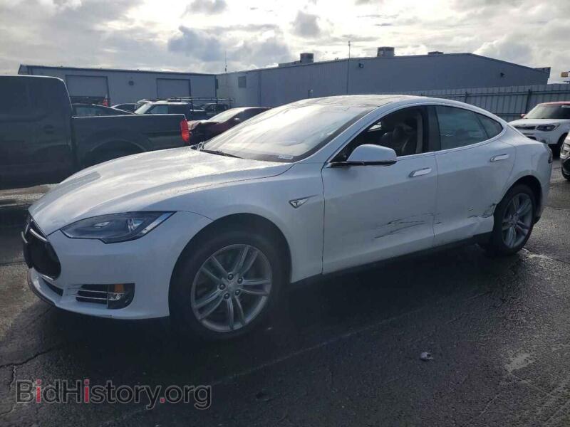 2013 Tesla MODEL S (VIN 5YJSA1CN2DFP14044) — photo 1 of 12, Copart, damage: side