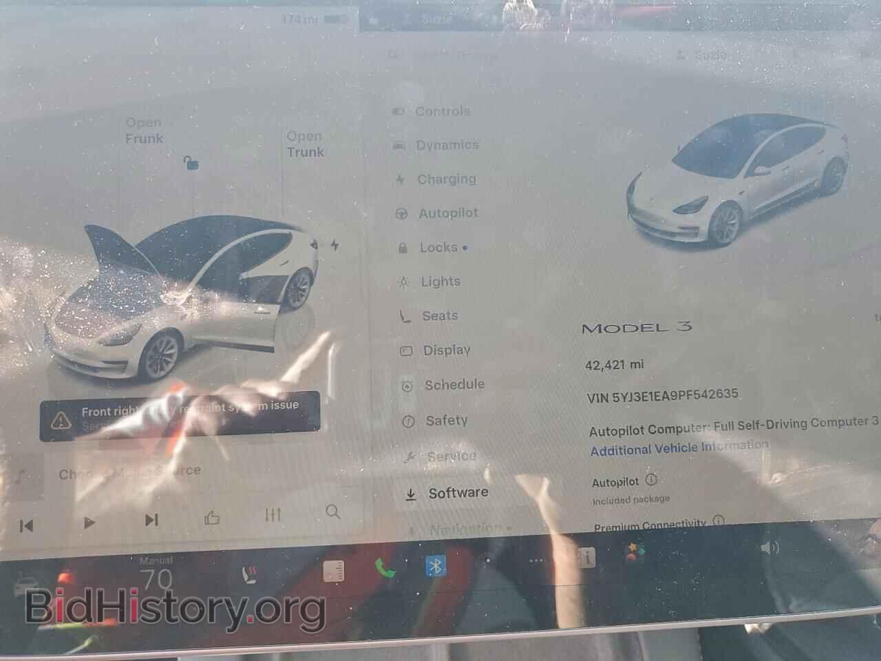 2023 TESLA MODEL 3 - VIN: 5YJ3E1EA9PF542635 - Photo 9