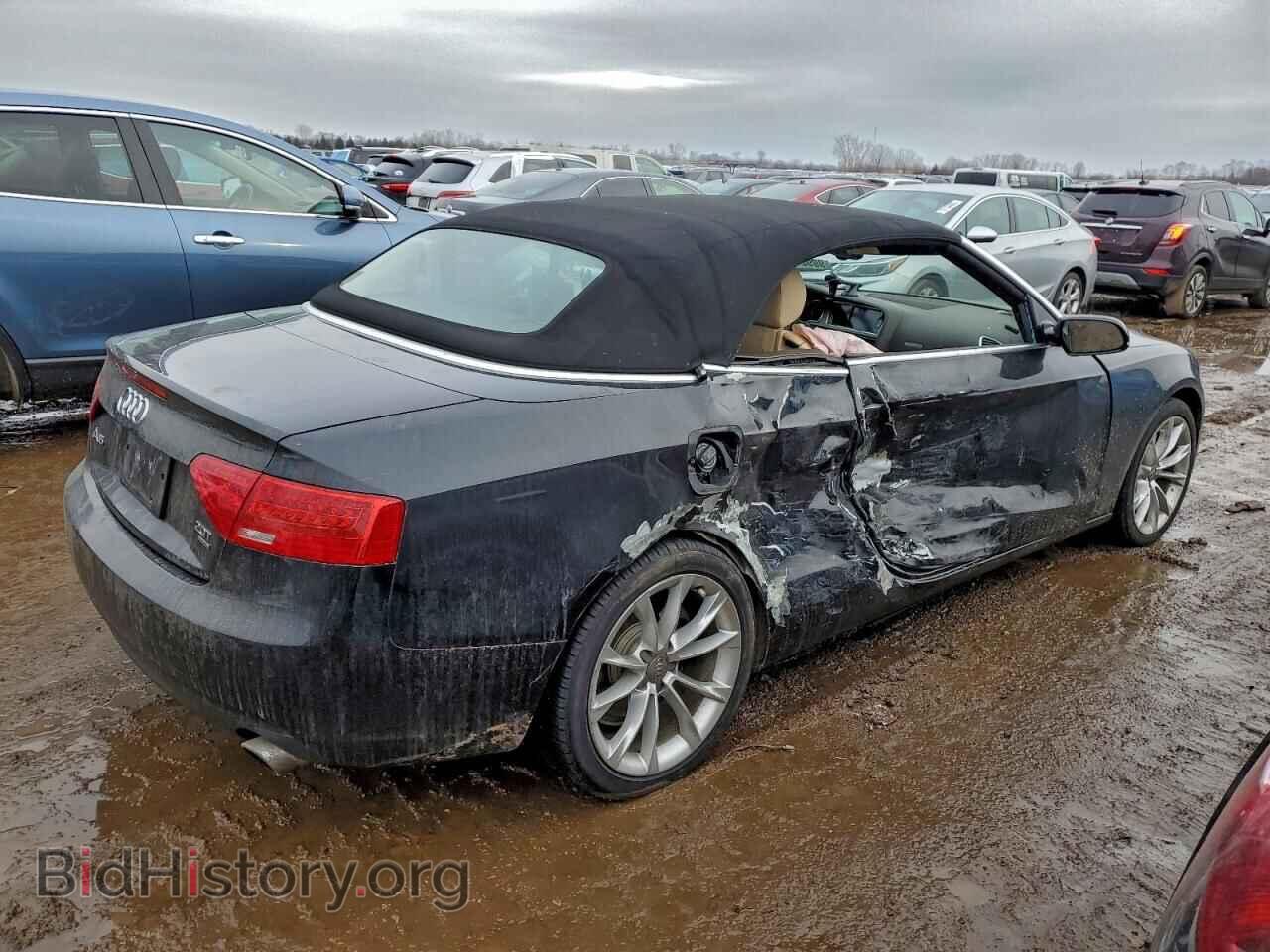 2013 AUDI A5 - VIN: WAULFAFH8DN000848 - Фото 3