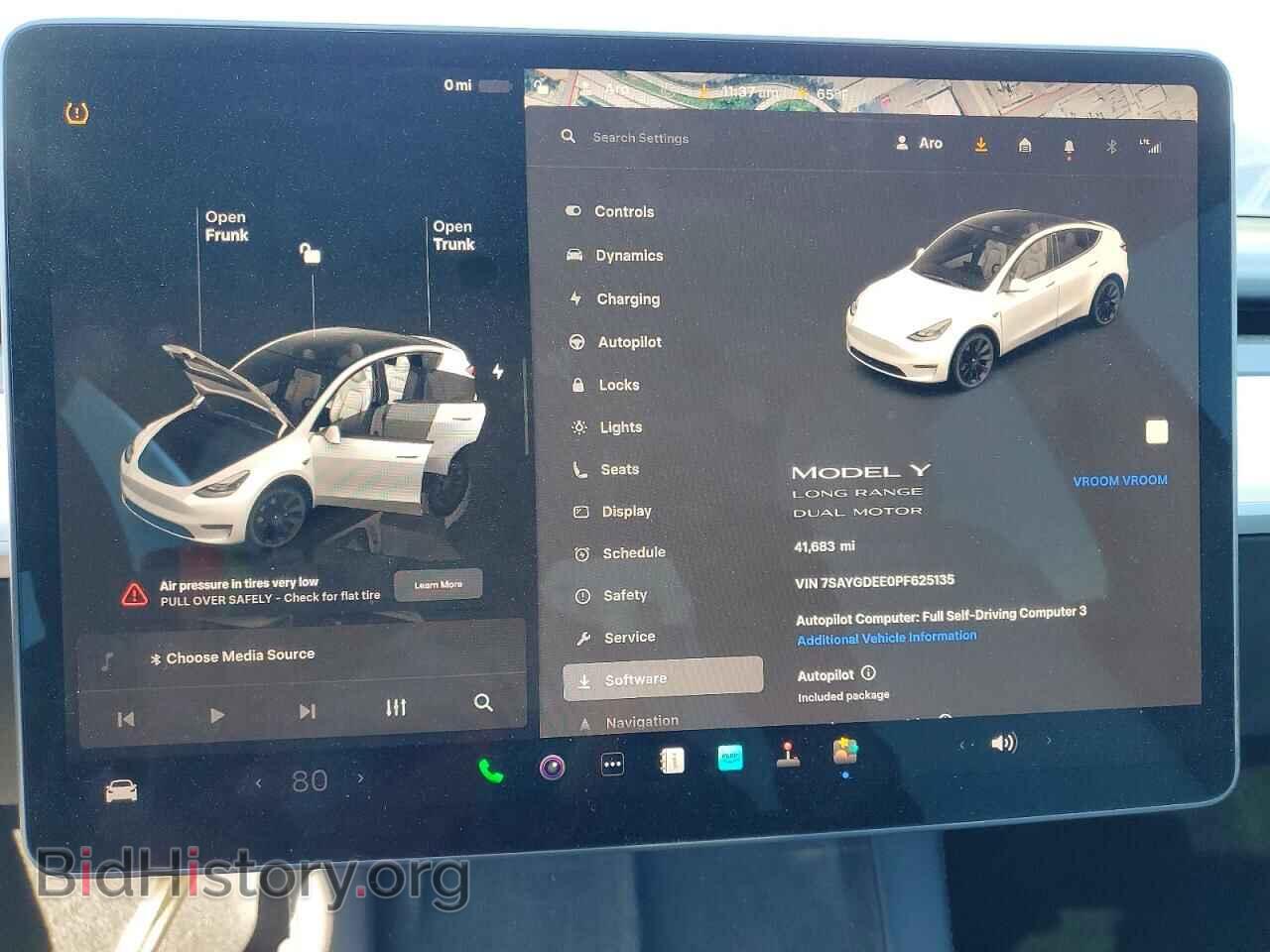 2023 TESLA MODEL Y - VIN: 7SAYGDEE0PF625135 - Фото 9