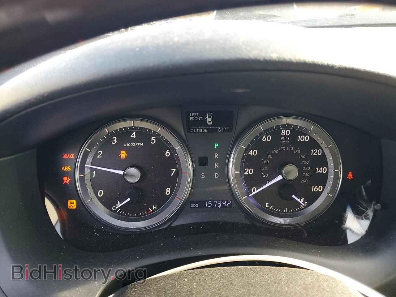 2012 LEXUS ES350 - VIN: JTHBK1EG7C2497294 - Фото 9
