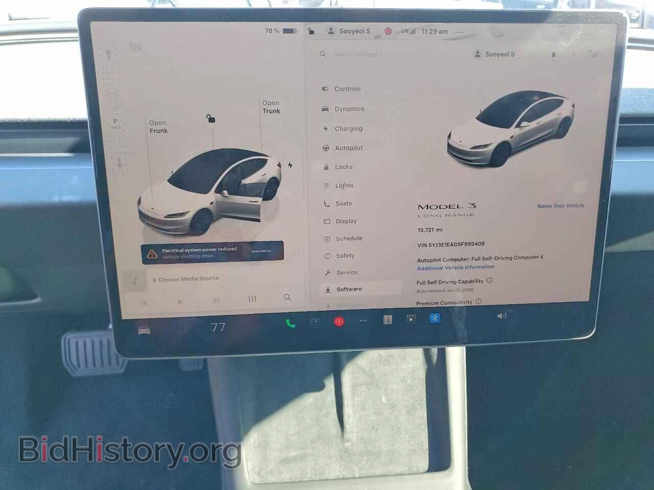 2025 TESLA MODEL 3 - VIN: 5YJ3E1EA0SF959408 - Фото 9