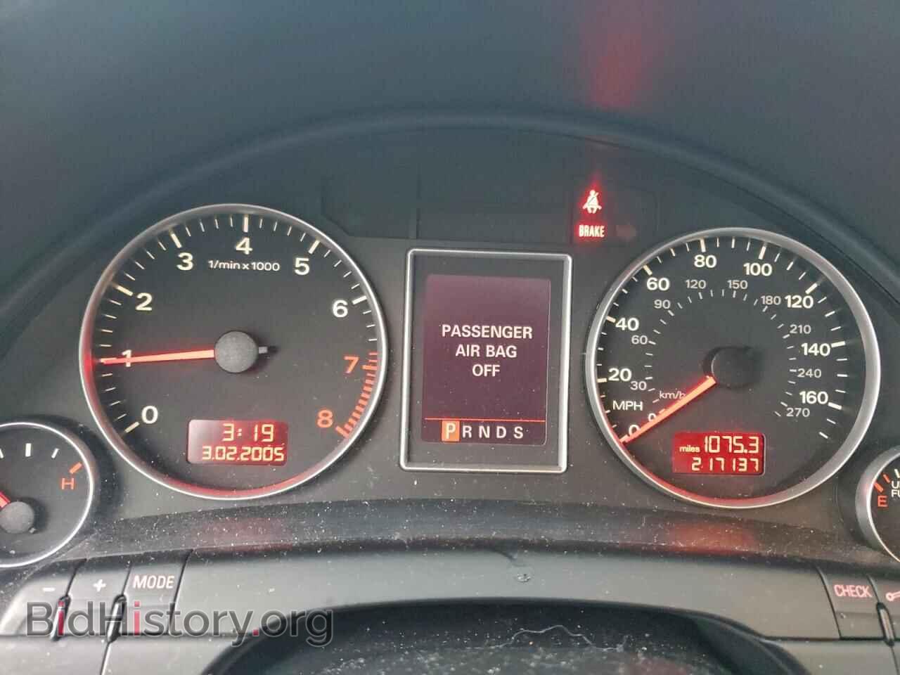2005 AUDI A4 - VIN: WAUDF68E35A438416 - Фото 9