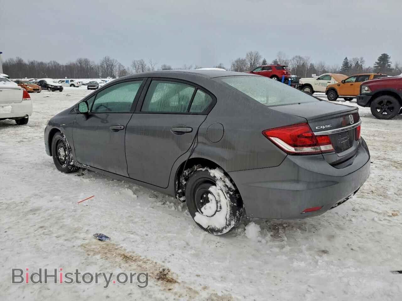 2013 HONDA CIVIC - VIN: 2HGFB2F55DH524444 - Фото 2