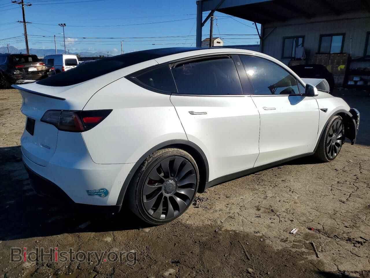 2022 TESLA MODEL Y - VIN: 7SAYGDEFXNF392502 - Photo 3