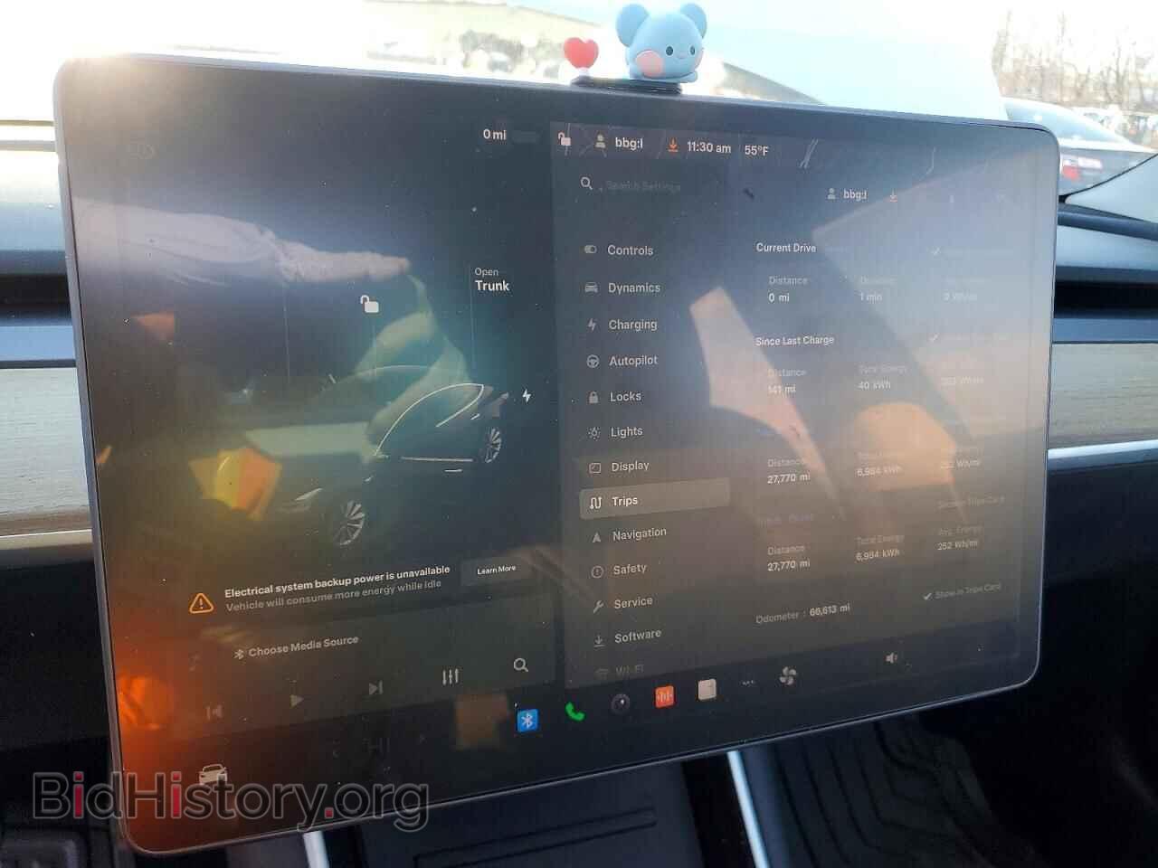 2019 TESLA MODEL 3 - VIN: 5YJ3E1EAXKF327130 - Фото 9
